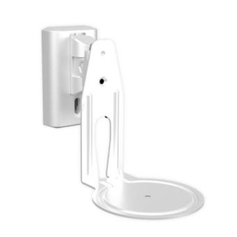 Sanus Adjustable Speaker Wall Mount designed for the Sonos Era 100 Single (White)
