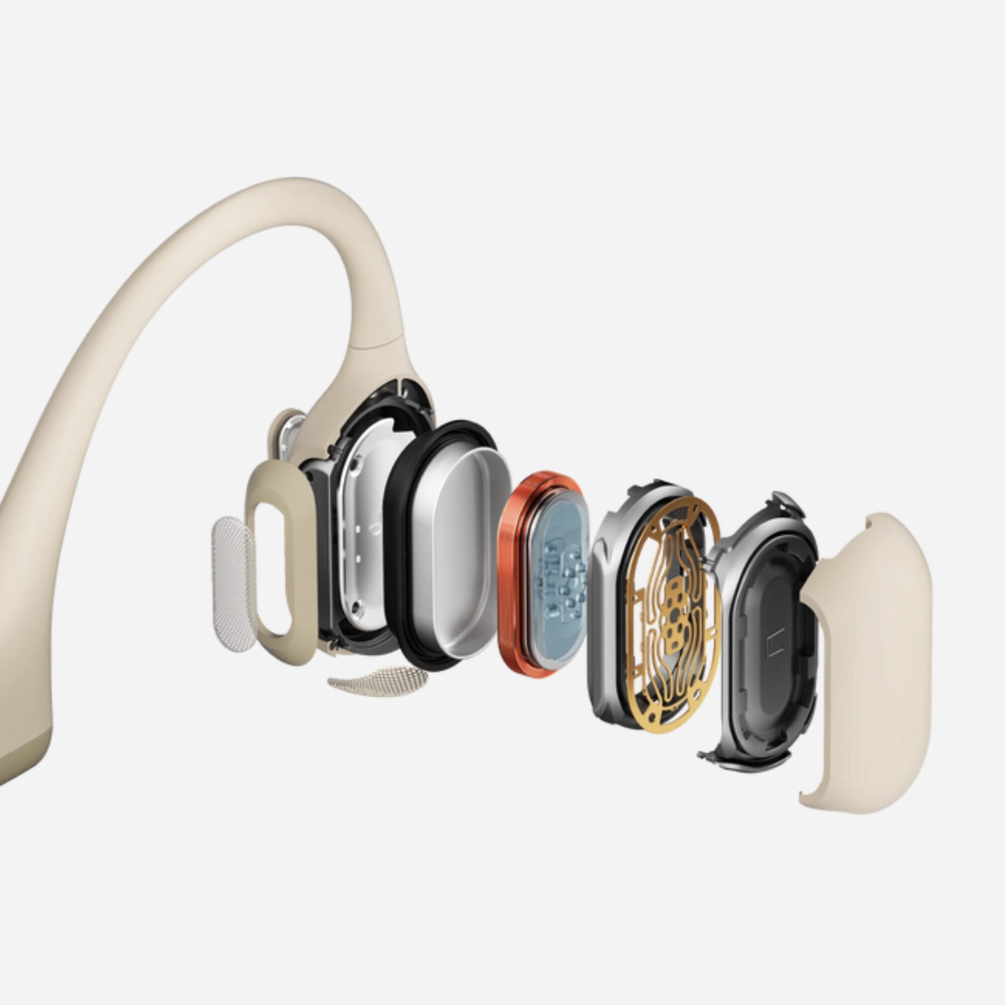 Buy Shokz OpenRun Pro Mini (Beige) | Smart Home Sounds