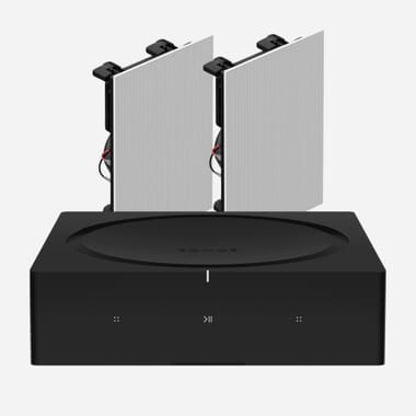 Sonos Amp + 2 x Sonos In-Wall Speakers (Pair) Sonos Amp + 2 x Sonos In-Wall Speakers (Pair)