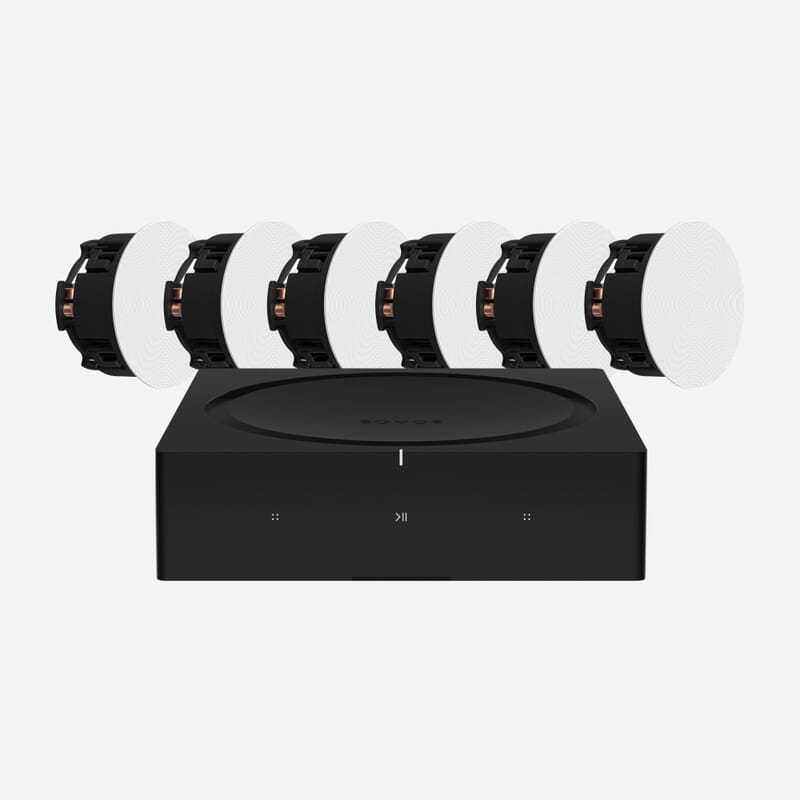 Sonos Amp & 6x Sonos InCeiling Speaker Bundle Free Next Day Delivery