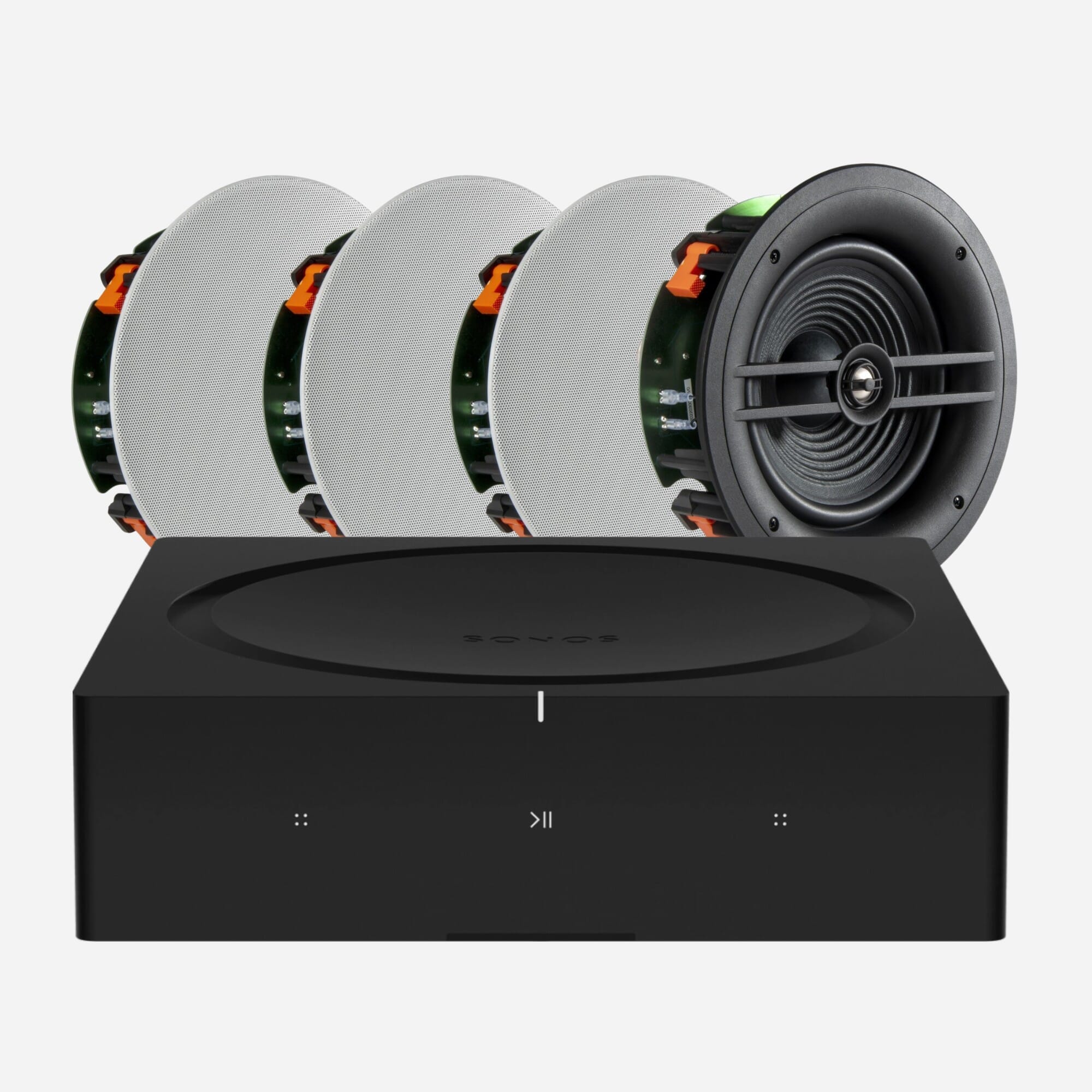 Sonos Amp + 4 x JBL Stage 280C In-Ceiling Speakers