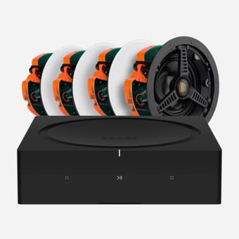 Sonos Amp + 4 x Monitor Audio C165 In-Ceiling Speakers