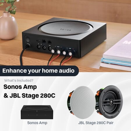 Ceiling Speakers Sonos Multi Room Audio System Sonos AMP With Q