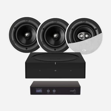 Sonos Amp & KEF Bedroom & Bathroom In-Ceiling Speaker Bundle Sonos Amp & KEF Bedroom & Bathroom In-Ceiling Speaker Bundle