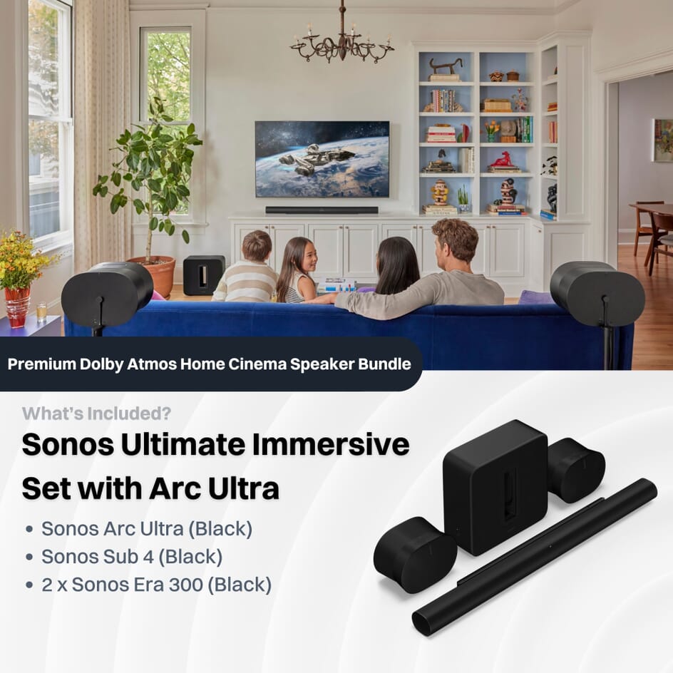 Dolby Atmos Sonos Playbar Airplay Update SONOS Arc Ultra Wireless