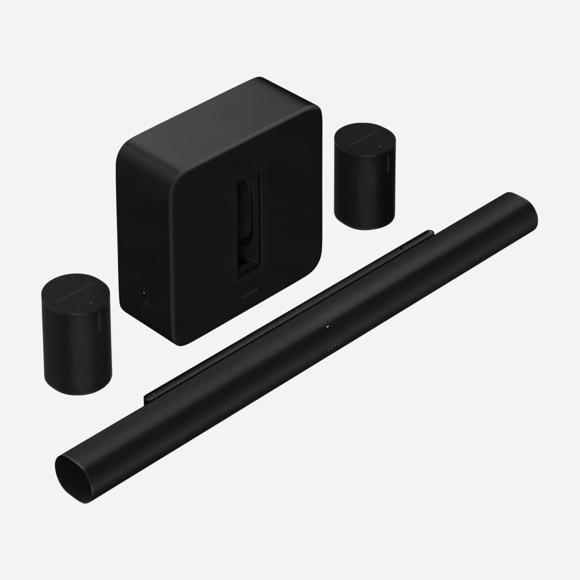 Sonos Arc Ultra + Sub 4 + 2 x Sonos Era 100 SL