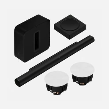 Sonos Cinema Package - Arc Ultra  + Sub 4 + Amp + In-Ceiling Speakers (6'') Sonos Cinema Package - Arc Ultra  + Sub 4 + Amp + In-Ceiling Speakers (6'')