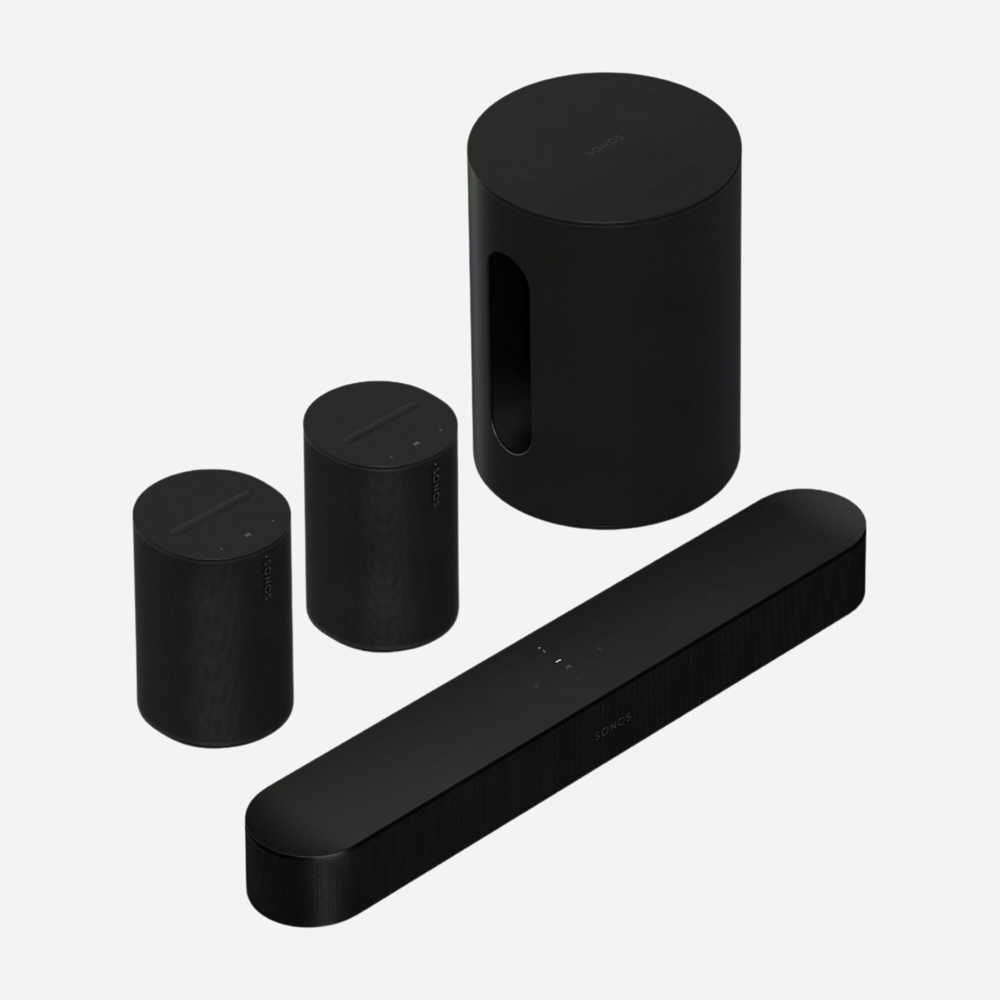 Sonos Beam + Sub Mini + 2 x Sonos Era 100 SL