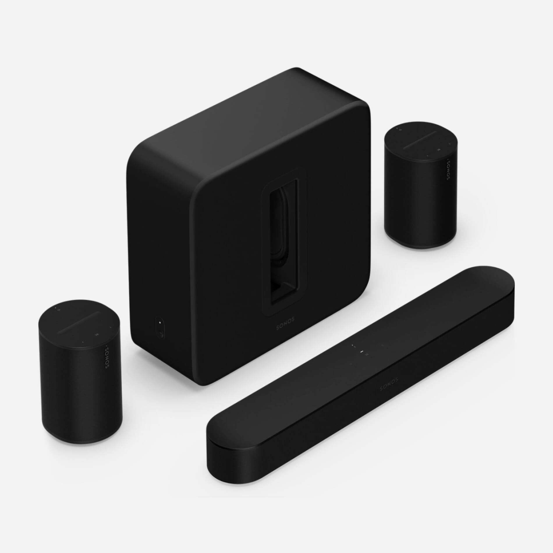Wireless Soundbar Sonos Soundbar Sonos Play Surround Sound Sonos Play Duo Pack Sonos Beam Gen2 Five Sub Gen