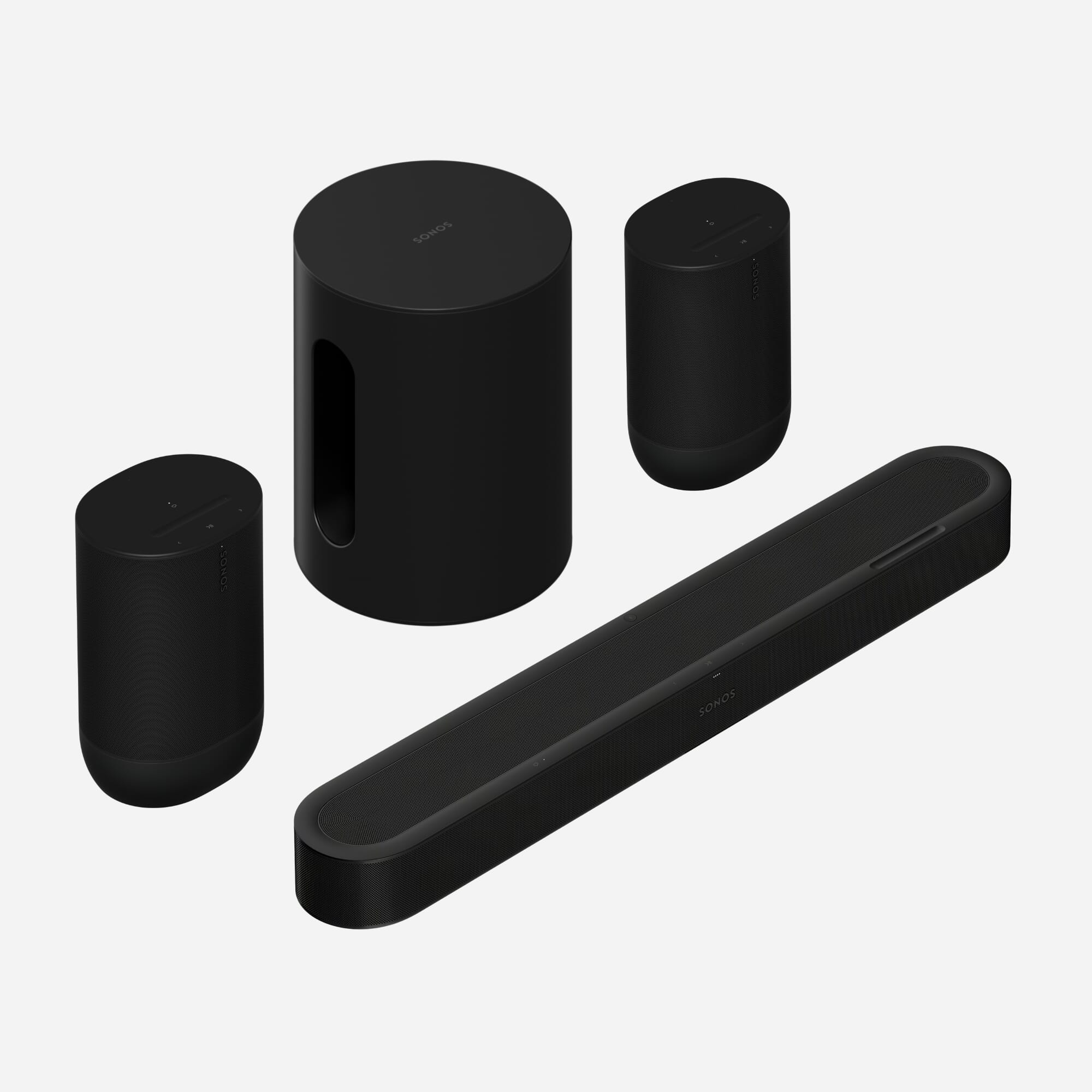 Buy Sonos Beam Ultra + Sub Mini + 2 x Move 2 | Free 6 Year Warranty ...
