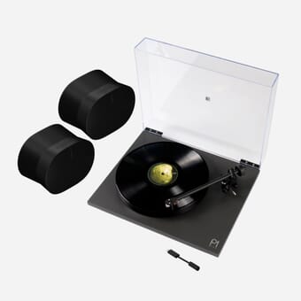 Rega Planar 1 Plus & 2 x Sonos Era 300 inc. Line-In Adapter