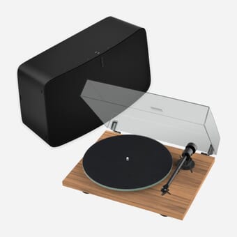 Sonos Five & Pro-Ject T1 EVO Phono (Walnut)