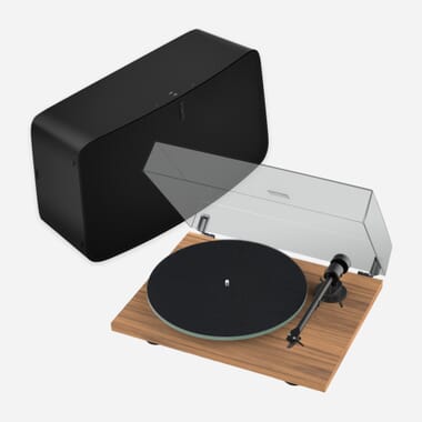 Sonos Five & Pro-Ject T1 EVO Phono (Walnut) Sonos Five & Pro-Ject T1 EVO Phono (Walnut)