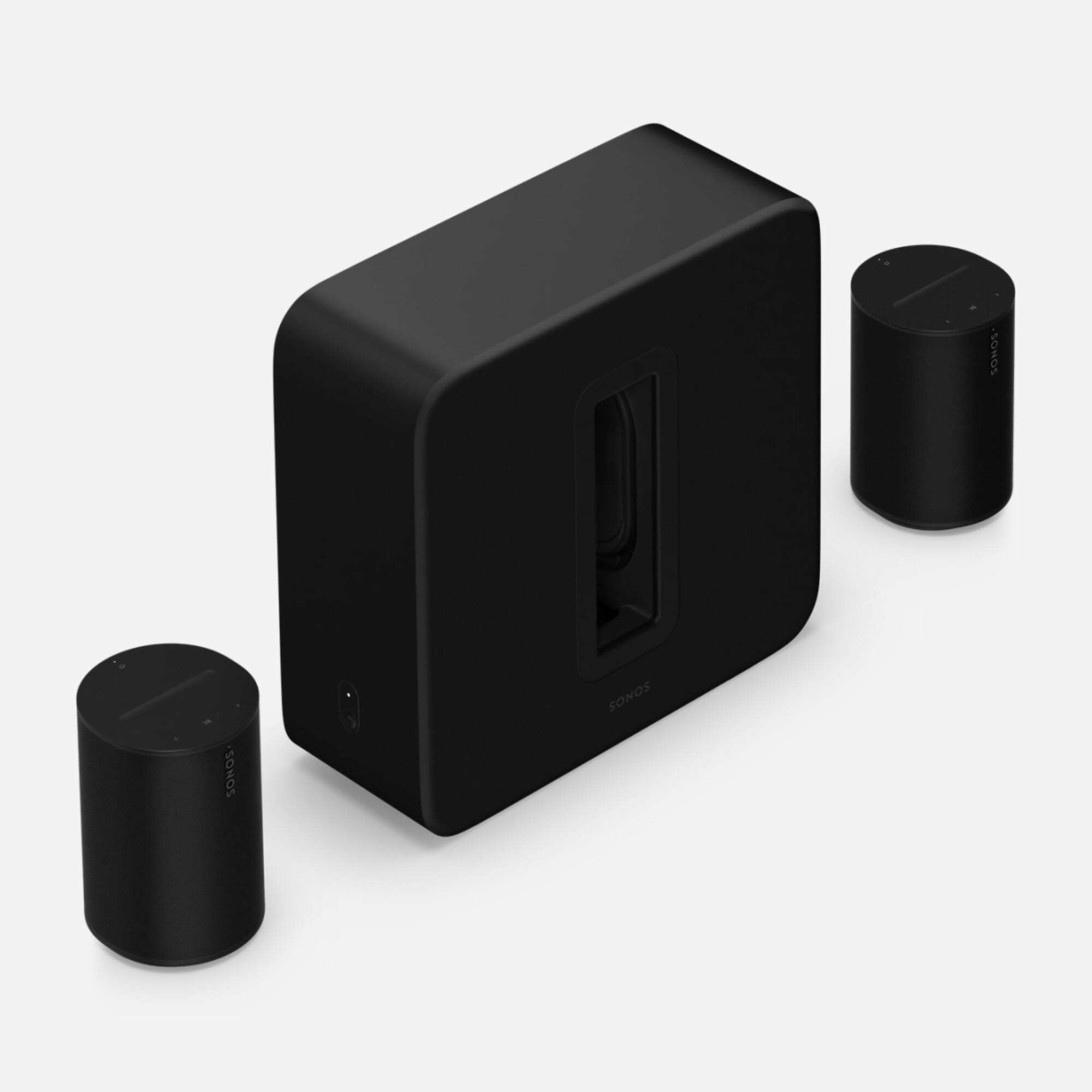Premium Sonos Home Cinema Completion Set | 2x Era 100 + SUB