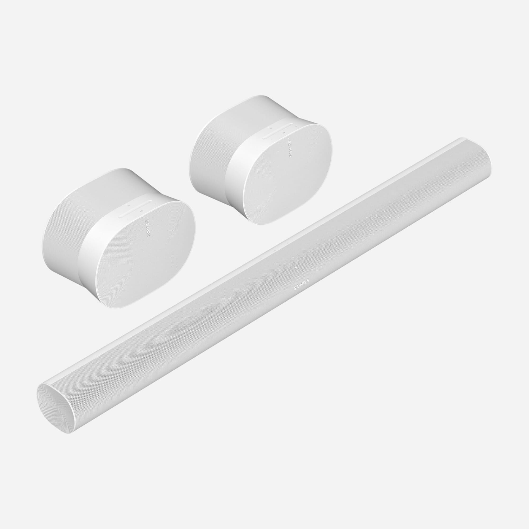 Sonos Arc + 2 x Sonos ERA 300 (White)