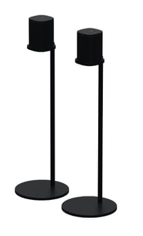 Sonos Floor stands for Sonos One, One SL, PLAY;1 (Black)