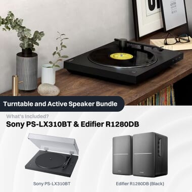 Sony PS-LX310BT & Edifier R1280DB Sony PS-LX310BT & Edifier R1280DB