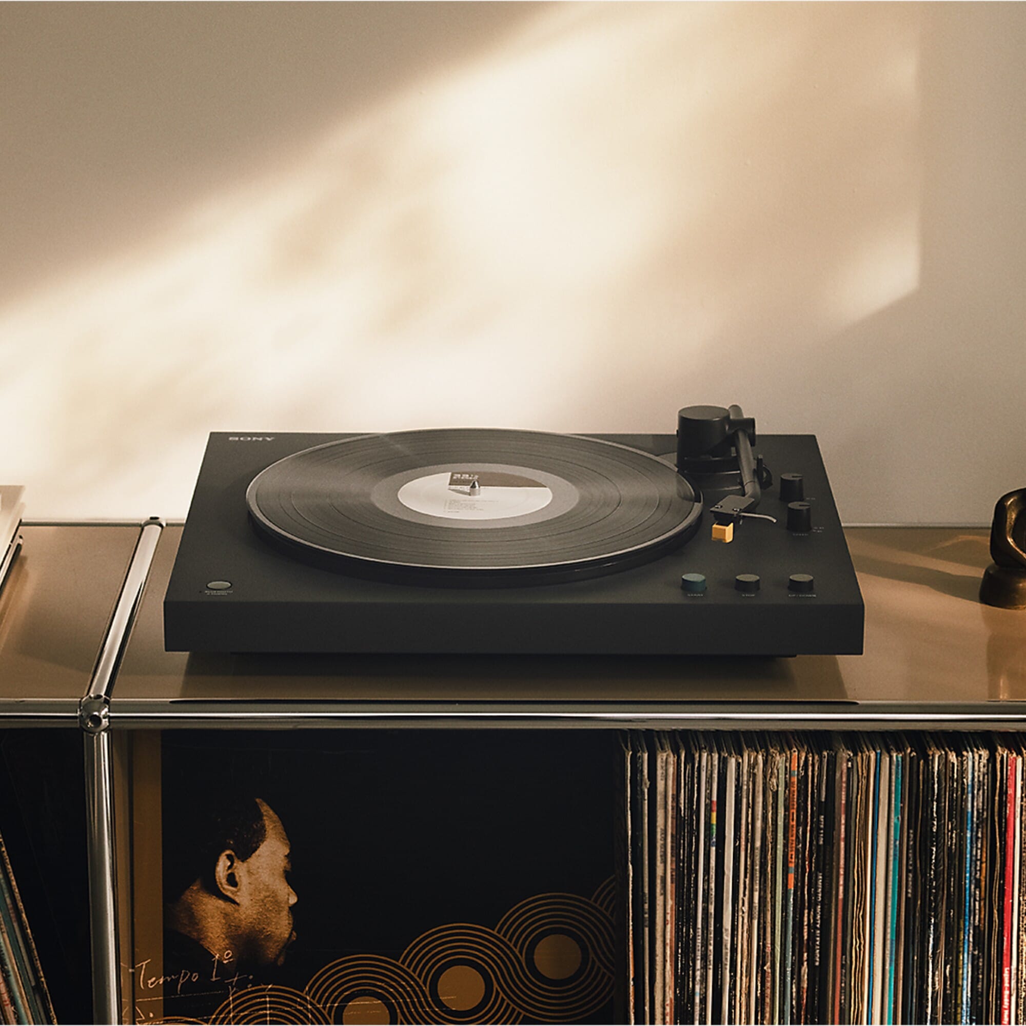 Sony PS-LX5BT & KEF Coda W