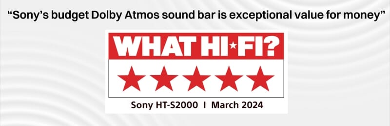 Sony HT-S2000 Dolby Atmos Soundbar