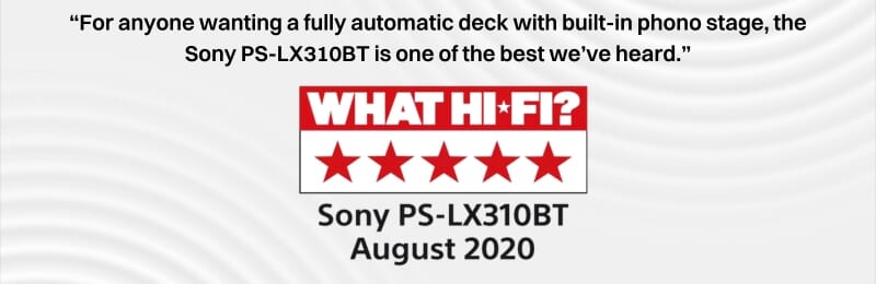 Sony PS-LX310BT 2 Speed Bluetooth Turntable
