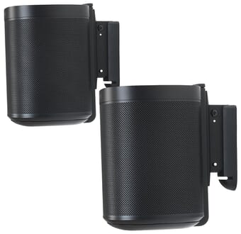 Clearance - Flexson Pair Wall Mount for Sonos One - Black
