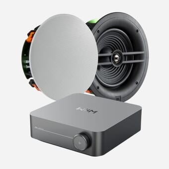 WiiM Amp (Space Grey) + 2 x JBL Stage 280C In-Ceiling Speakers