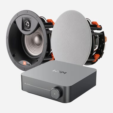 WiiM Amp + 2 x JBL Studio 2 6IC In-Ceiling Speakers WiiM Amp + 2 x JBL Studio 2 6IC In-Ceiling Speakers