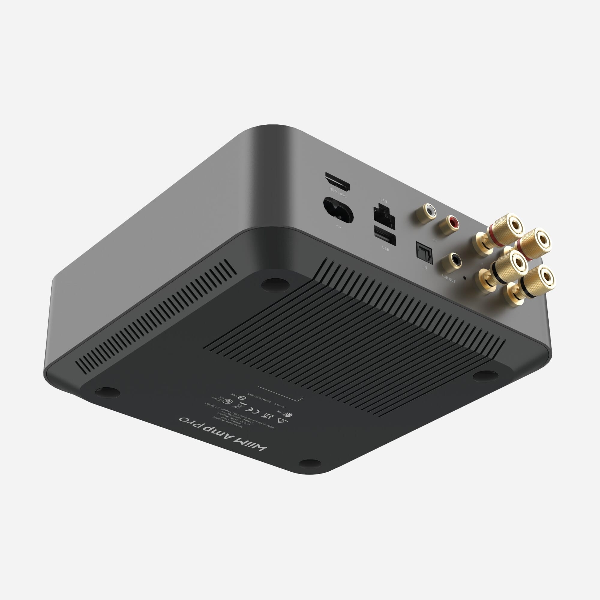 WiiM Amp Pro | Wireless Multi-Room Streaming Amplifier | Smart