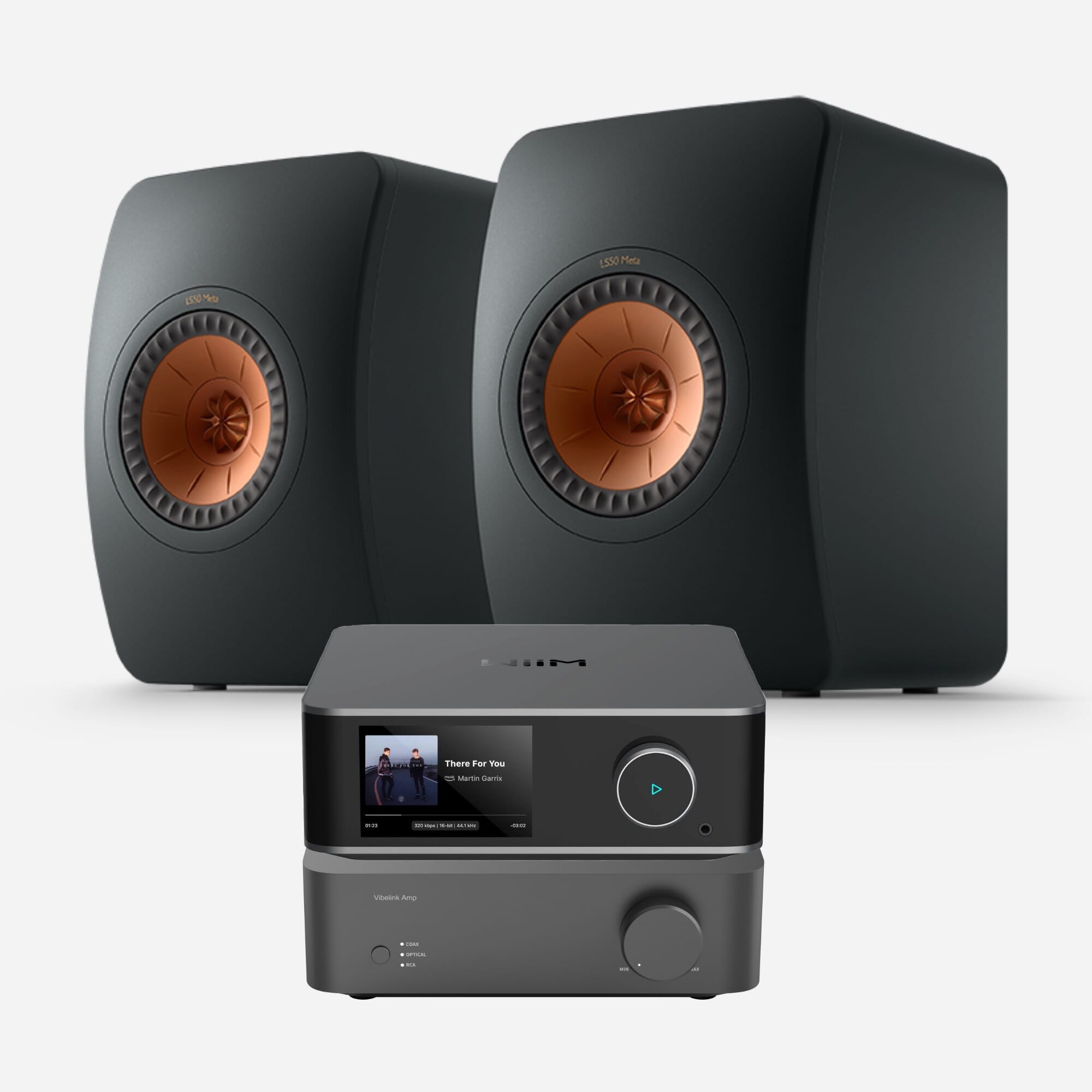 WiiM Vibelink Amp, WiiM Ultra & KEF LS50 Meta