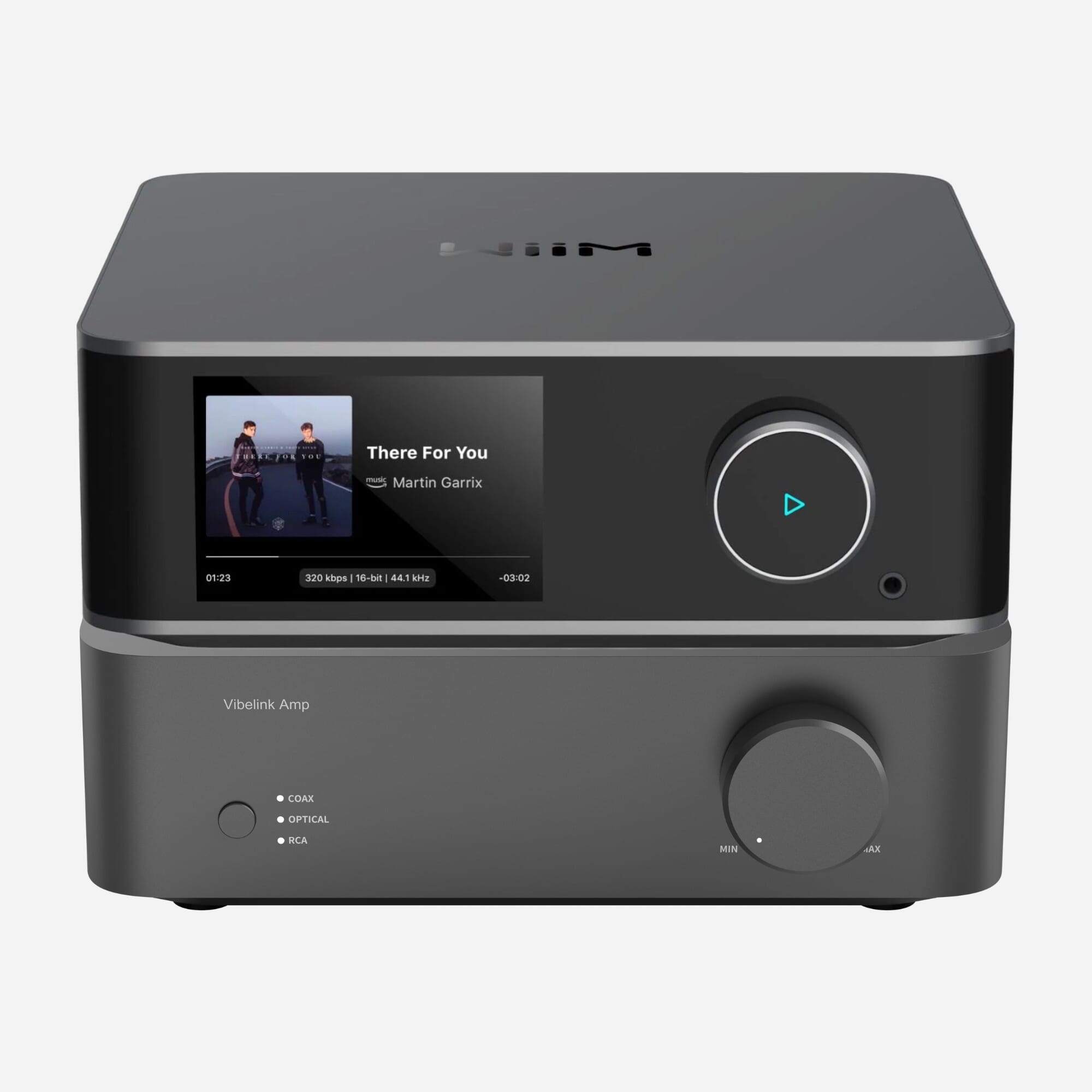 Buy WiiM Vibelink Amp + WiiM Ultra (Space Grey) | Smart Home Sounds