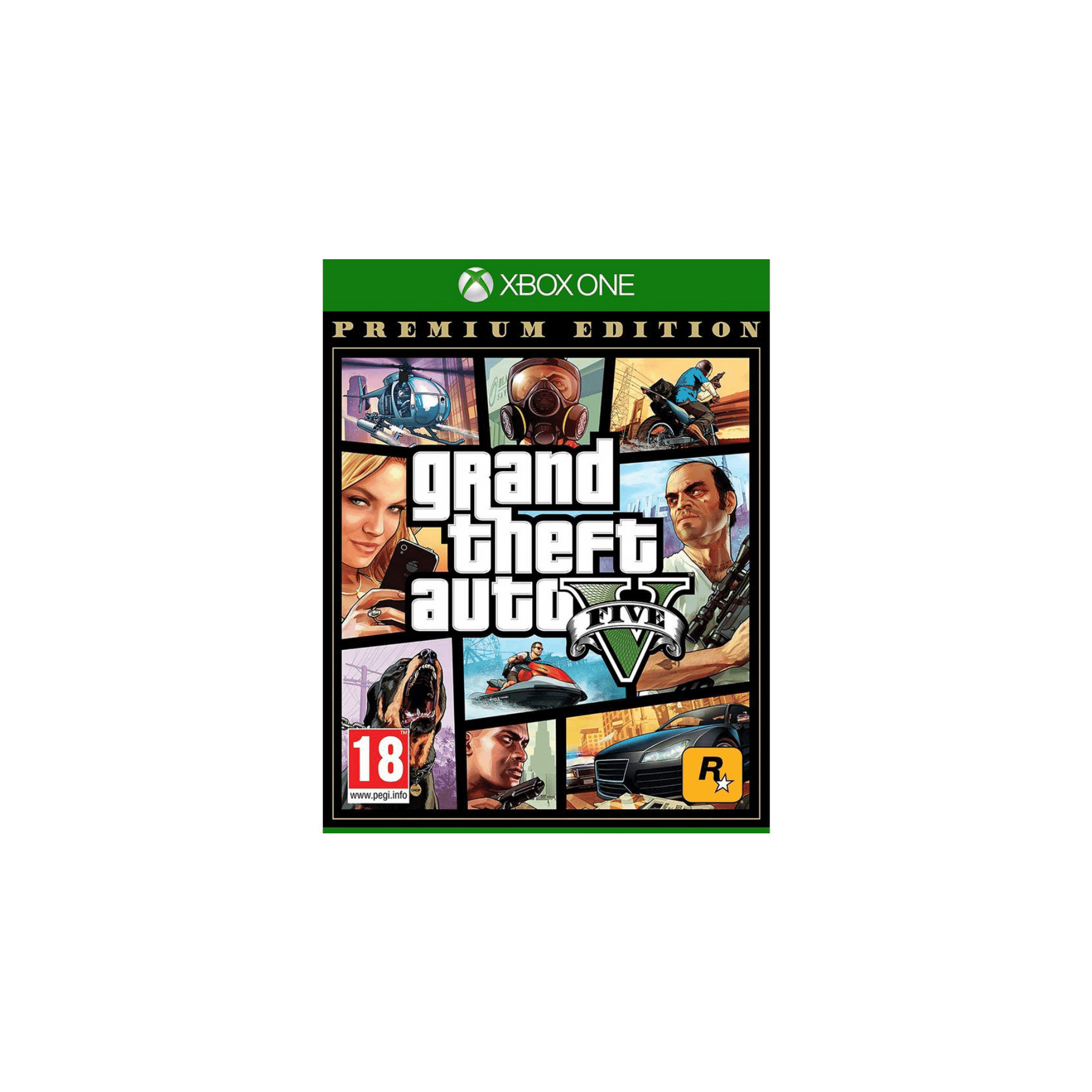 GRAND THEFT AUTO V / GTA 5 Premium Edition - Xbox One / Live Game GRAND THEFT AUTO V / GTA 5 Premium Edition - Xbox One / Live Game