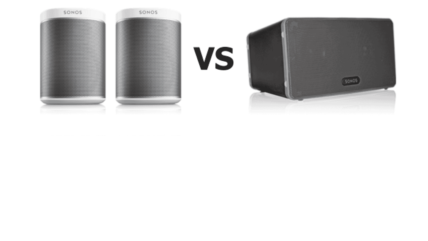 Single PLAY:3 Vs a Stereo Pair of PLAY:1s