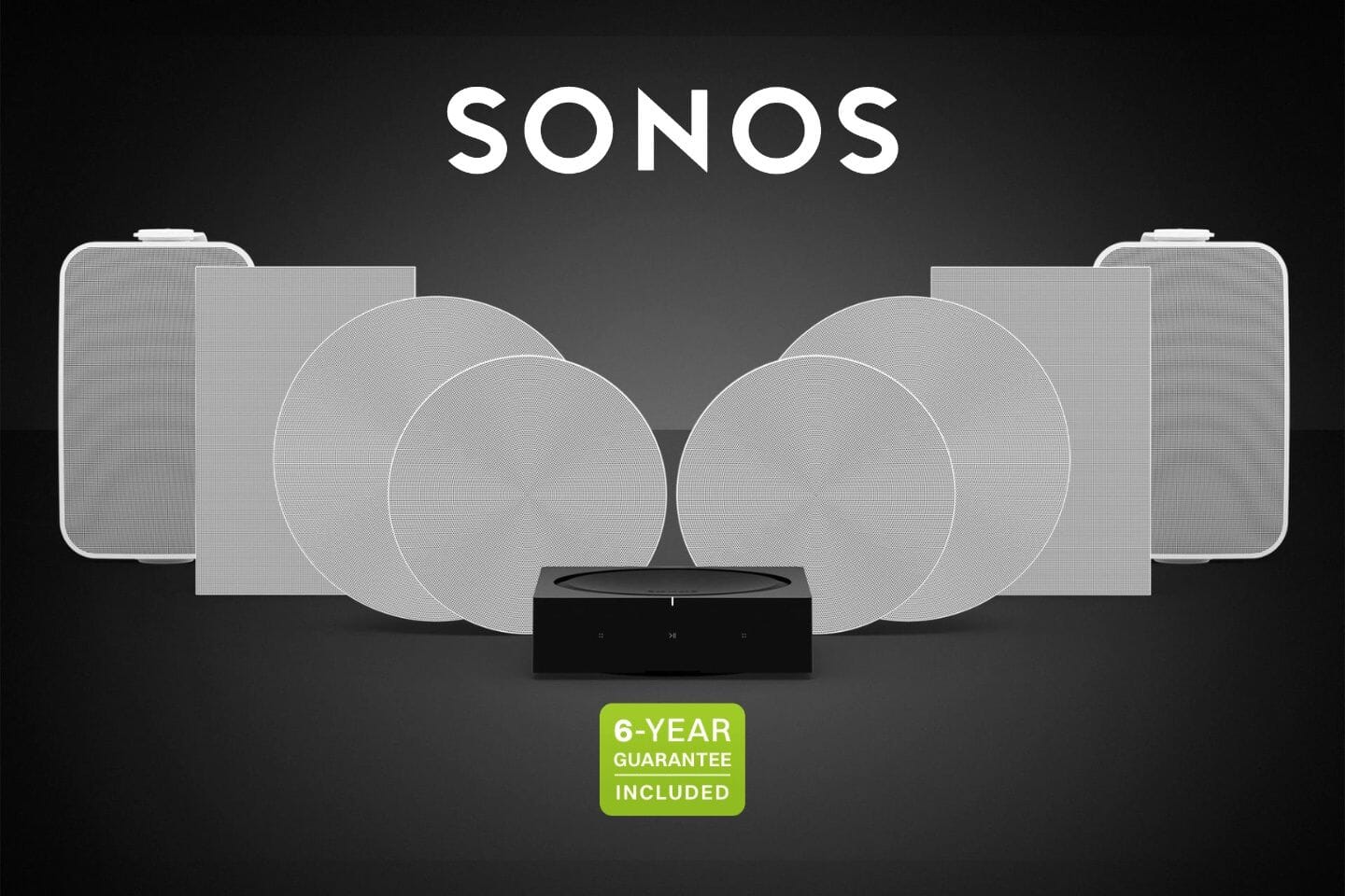 Considering Sonos for your home audio project? Our Tech Guides are Sonos experts and can help you find the perfect setup for your space.