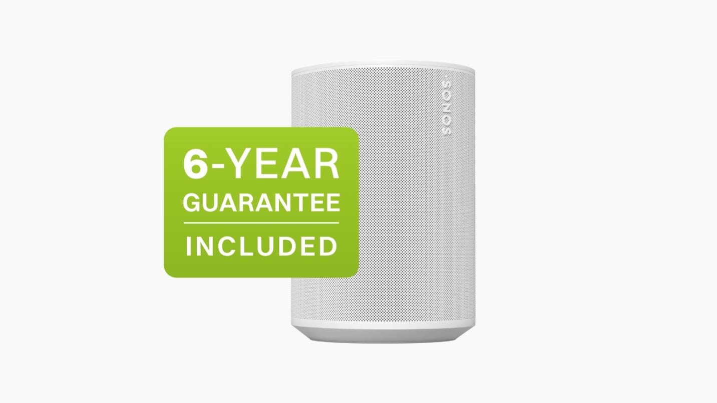 The Smart Home Sounds 6-Year Guarantee