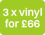 3 x Vinyl for £66