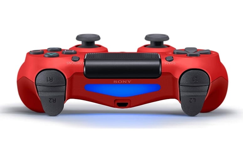 Sony DualShock 4 Controller for PS4 (Magma Red) | Smart Home Sounds