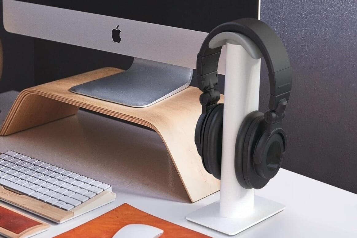 Kanto H1 Universele Hoofdtelefoon Stand | Zilver
