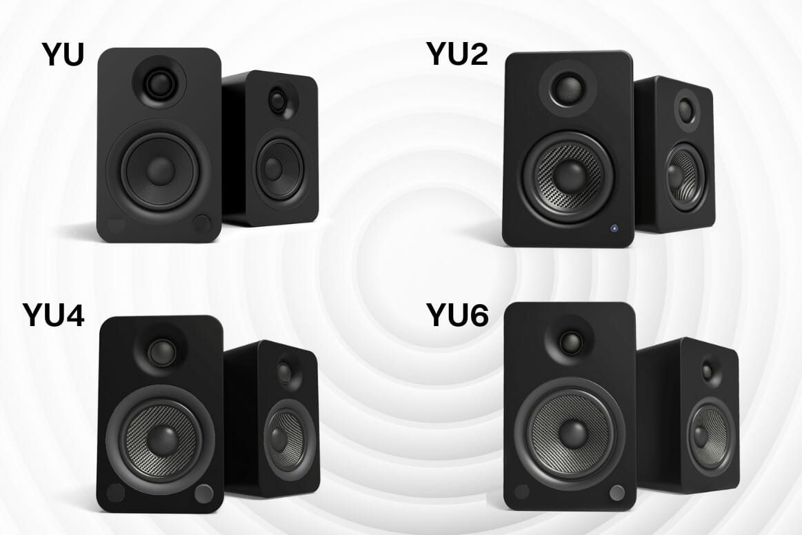 Kanto YU6 Powered Bookshelf Speakers Smart Home Sounds
