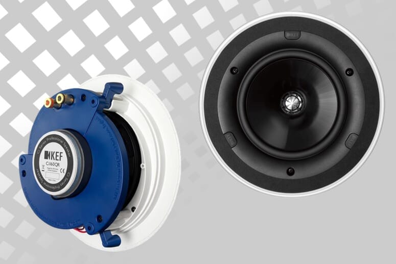 KEF Ci160QR Ceiling Speaker KEF Ceiling Speaker Smart Home Sounds