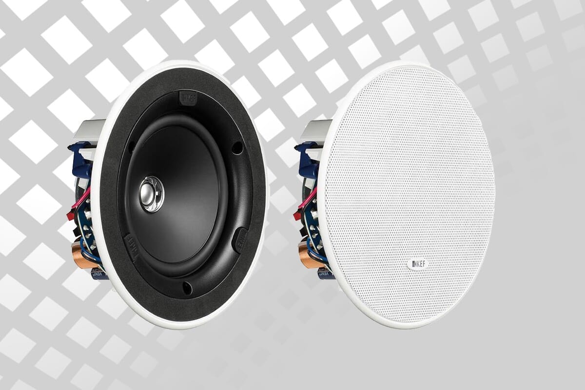 KEF Ci160ER Ceiling Speaker (Pair) KEF Ceiling Speakers Smart Home Sounds