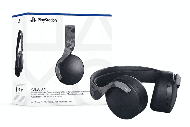 Sony PlayStation Pulse 3D Wireless Gaming Headset Grey Camo Edition