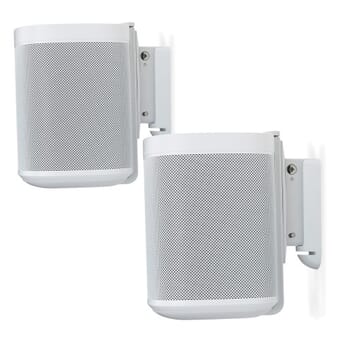 Flexson Pair Wall Mount for Sonos One - White