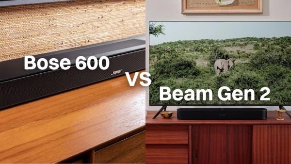 Bose 600 vs Sonos Beam (Gen 2): Best Dolby Atmos Soundbar Under £500?