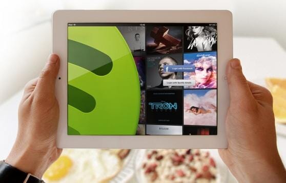 Spotify Arrives On ipad