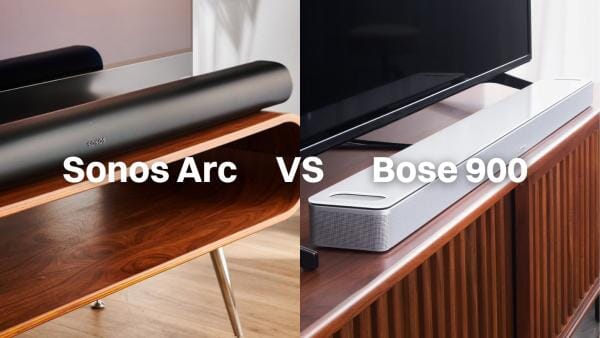 Compare Sonos Arc vs Bose 900: Battle of the Dolby Atmos Soundbars