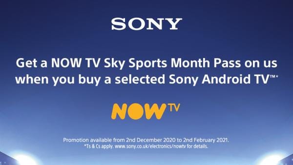 Sony TV - NOW TV Sky Sport Pass Promotion