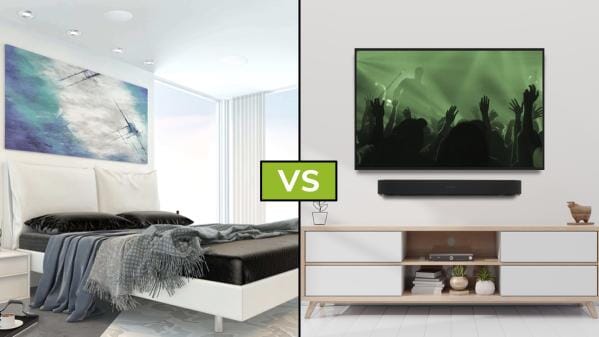 In-Ceiling Speakers vs Wireless Speakers - which are right for you?