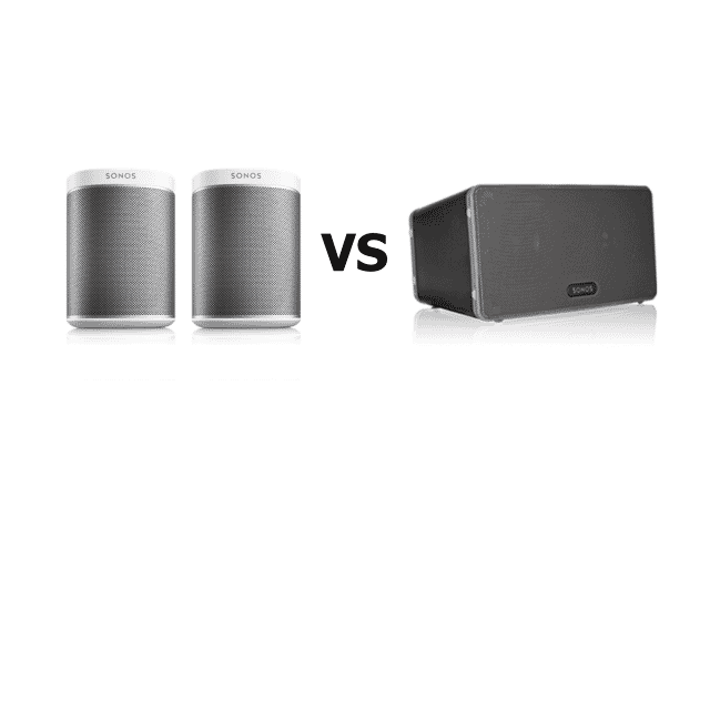 PLAY:3 Vs a Stereo Pair PLAY:1s | Smart Home Sounds