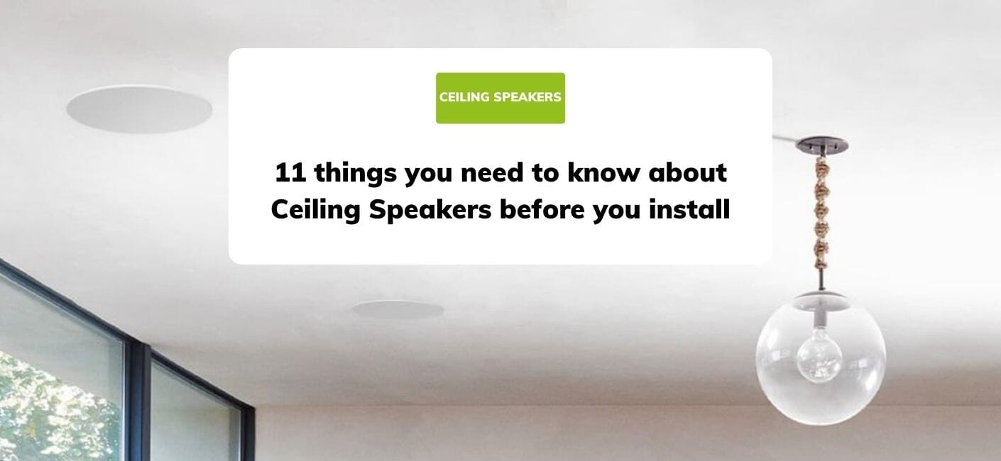 Do You Need an Amp for In-Ceiling Speakers? Find Out Now!