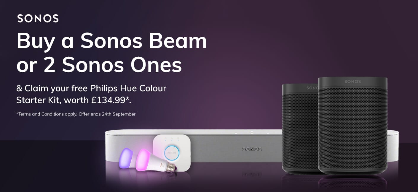 Stor eg At afsløre glans Claim £135 worth of Philips Hue Smart Lighting with Sonos | Smart Home  Sounds
